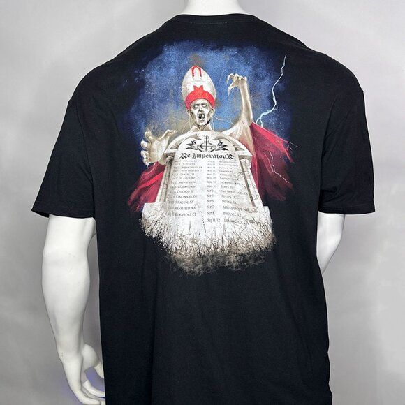 Ghost Rock Band North America 2023 Re-Imperatour Concert Tour T Shirt Size 3XL - Picture 7 of 11